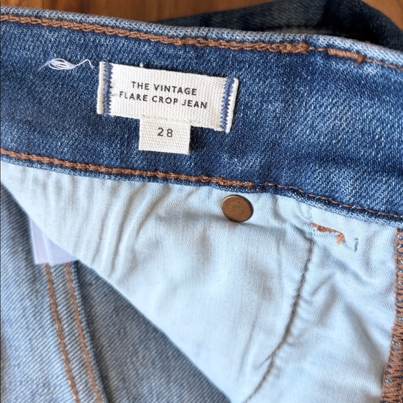 Madewell NWOT vintage crop flare jean - Picture 4 of 11